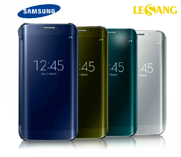 Bao da Galaxy S6 Edge Clear View chính hãng Samsung 1