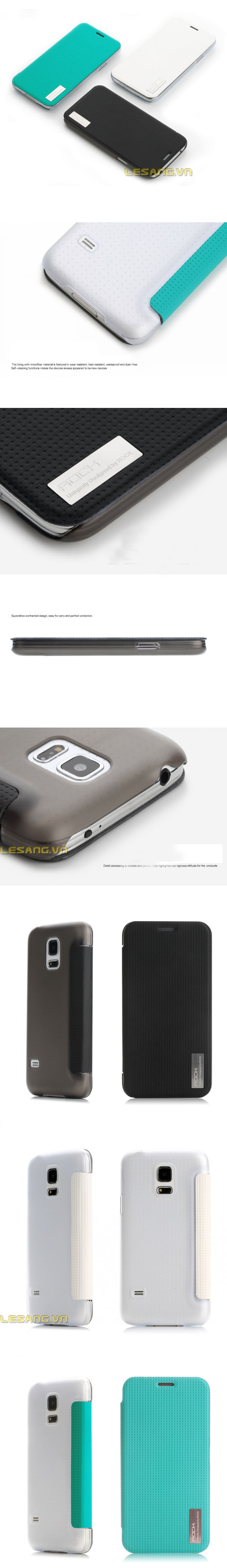 Bao da Galaxy S5 mini Rock Elegent 3