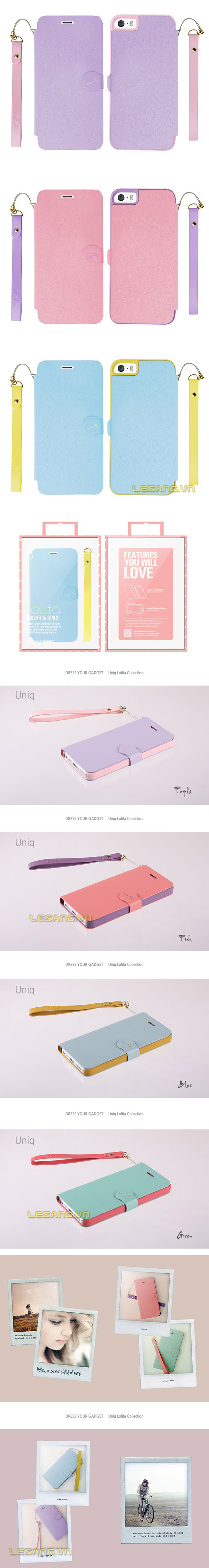 Bao da Iphone 5, 5s Uniq Lolita 236