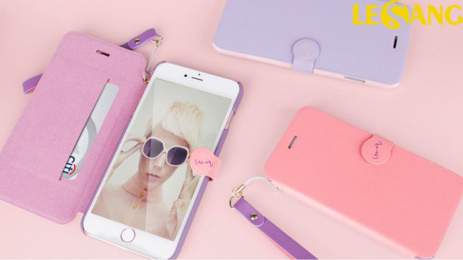 Bao da iphone 7 Plus Uniq Lolita thời trang 2