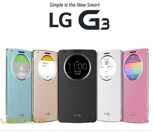Bao da LG G3 Quick Circle chính hãng 1