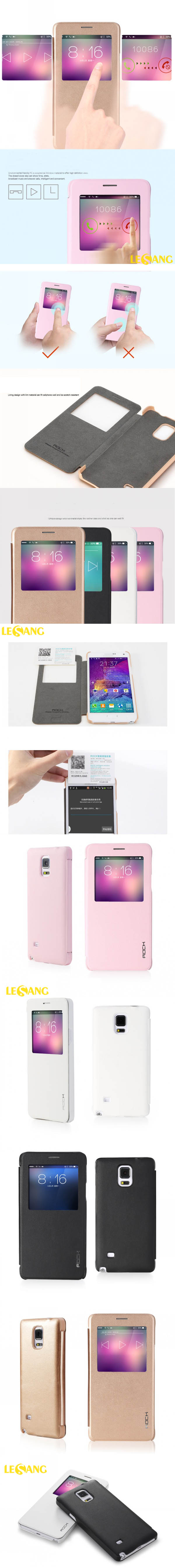 Bao da Galaxy Note 4 Rock Uni View 3