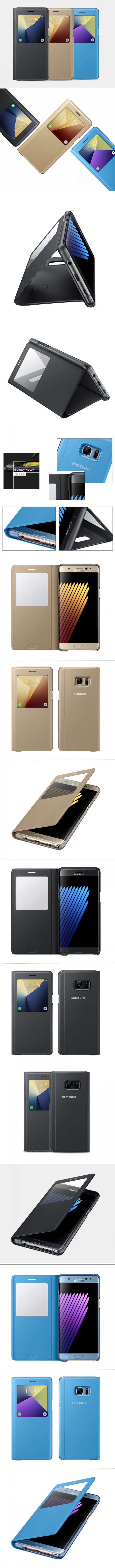Bao da Note 7 S-View Cover chính hãng Samsung (Full Box) 3362