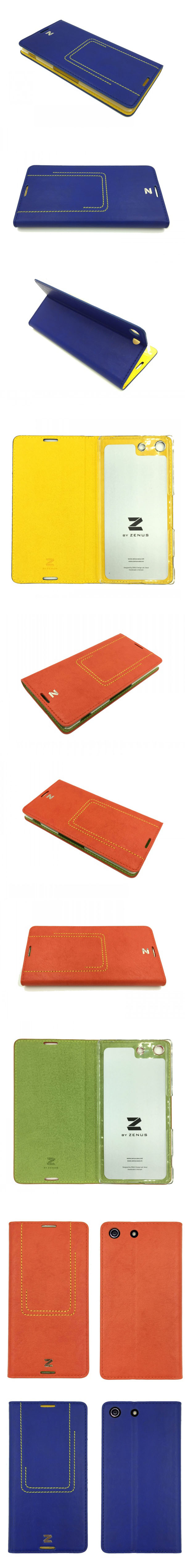 Bao da Xperia M5 Dual Zenus Paper Clip Diary 333