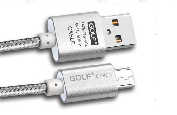 Cáp Micro USB Golf 1.2m dây dù 2