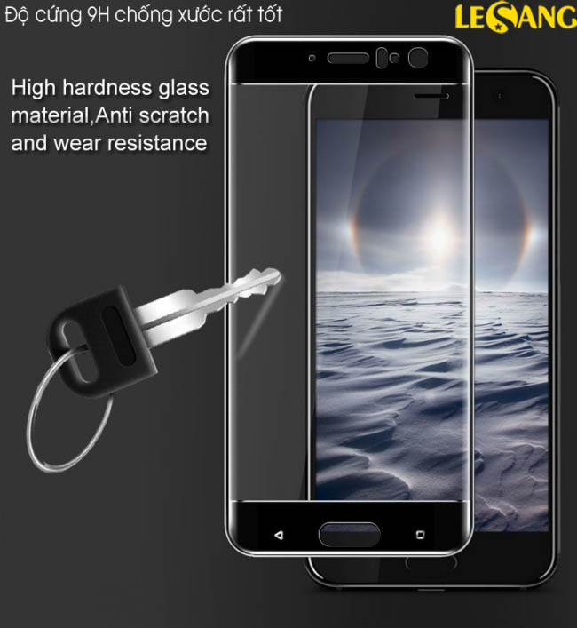 Miếng dán kính cường lực HTC U11 Full màn hình IMAK 3D Glass 23