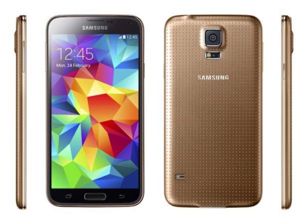 Galaxy S5 Champage Gold chính thức bán tại FPT - 2
