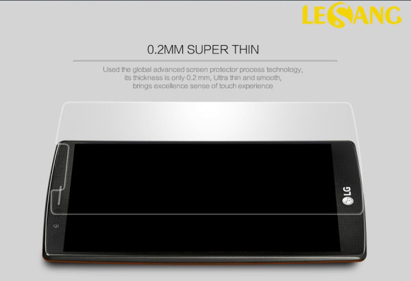 Dán kính cường lực LG G4 Nillkin PRO H+ 0.2mm 2