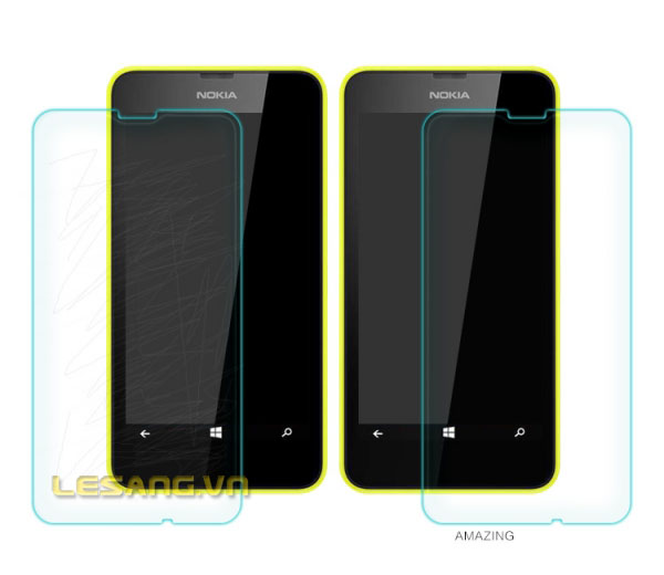Miếng dán kính cường lực Lumia 630 Nillkin Amazing H - 4