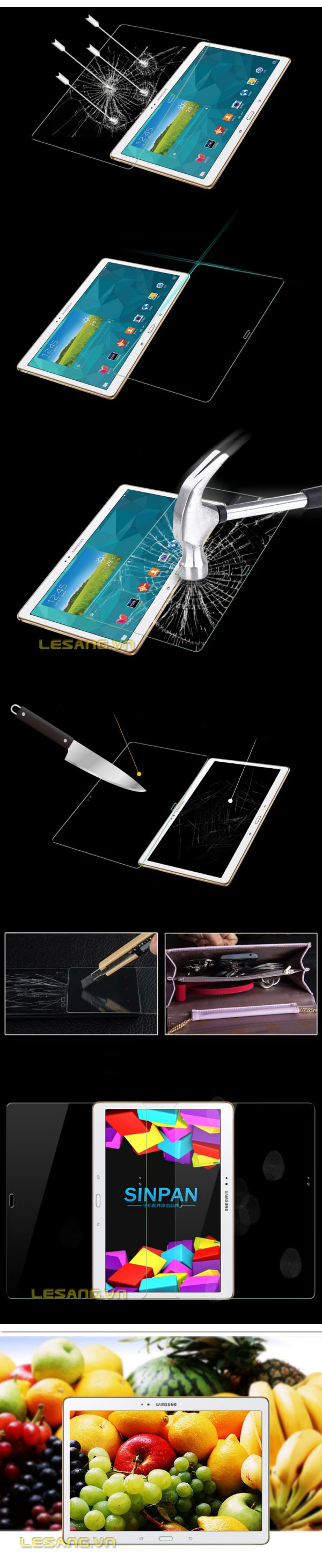 Kính cường lực Galaxy Tab S 10.5 Max Glass 111111111