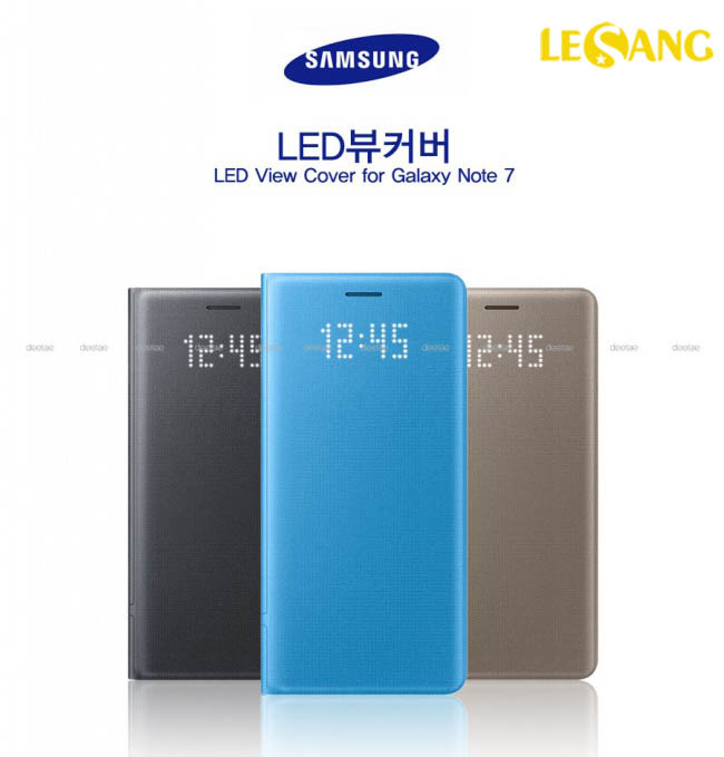 Bao da Note 7 LED View Cover chính hãng Samsung (Full Box) 1