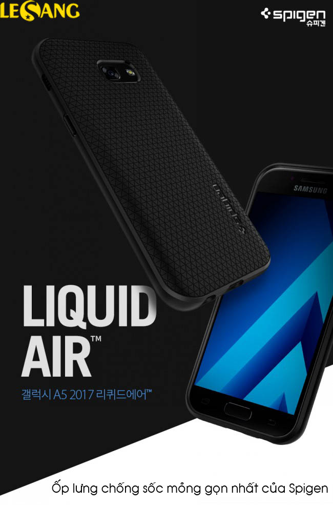 Ốp lưng Galaxy A5 2017 Spigen Liquid Air Armor 2