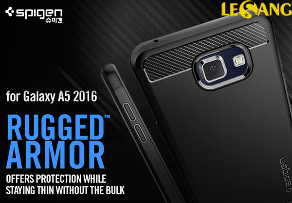 Ốp lưng Galaxy A5 2016 Spigen (SGP) Rugged Armor 1