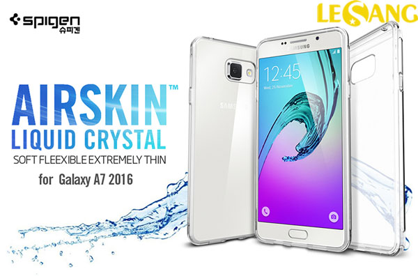 Ốp lưng Galaxy A5 2016 Spigen Liquid Crytal nhựa mềm 1