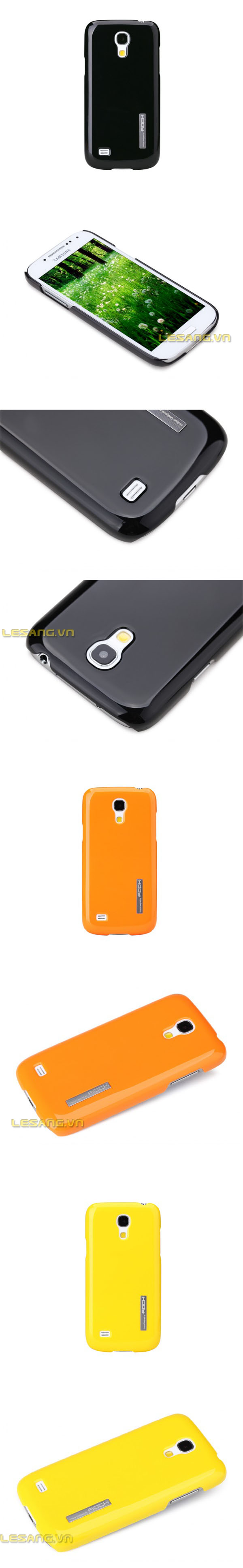 Ốp lưng Galaxy S4 Mini Rock Full Color cao cấp siêu mỏng