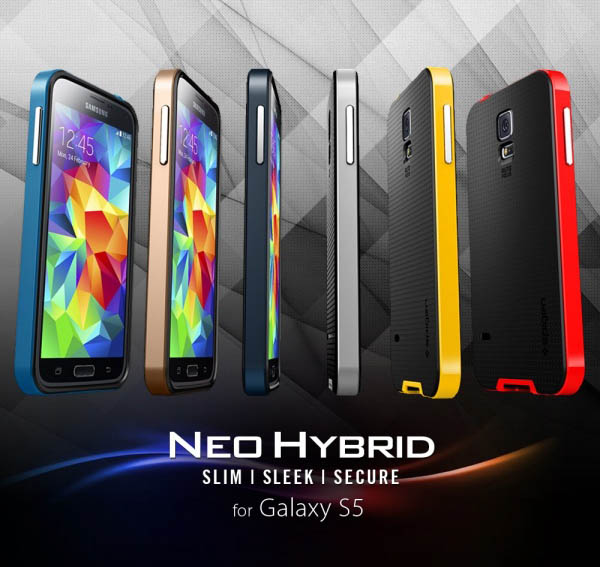 Ốp lưng Galaxy S5 SGP Neo Hybrid 2