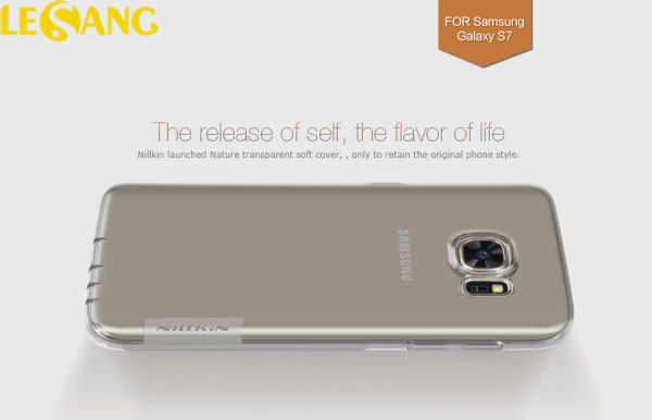 Ốp lưng Galaxy S7 TPU Nillkin nhựa dẻo trong suốt 2