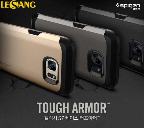 Ốp lưng Galaxy S7 Spigen Tough Armor chống sốc 1