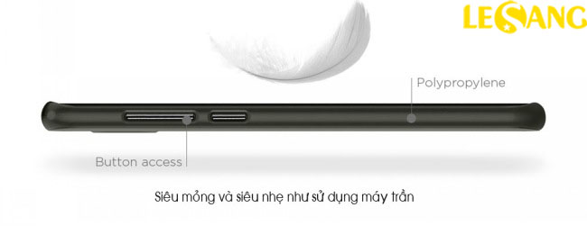 Ốp lưng Galaxy S8 Plus Spigen Air Skin 0.4mm 2