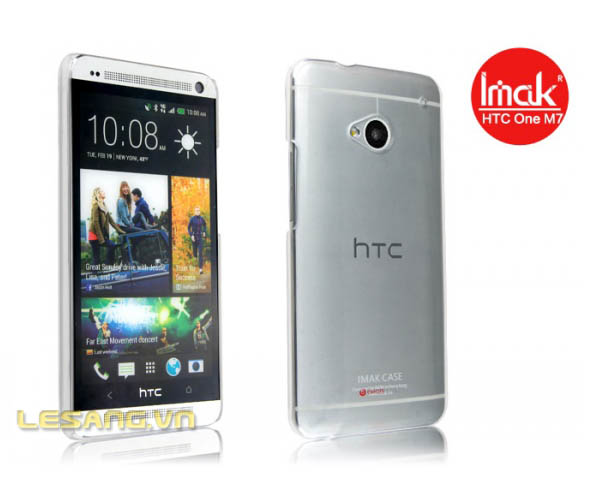 Ốp lưng HTC One 2 SIM, HTC One J Nhật 802w imak trong suốt - 4