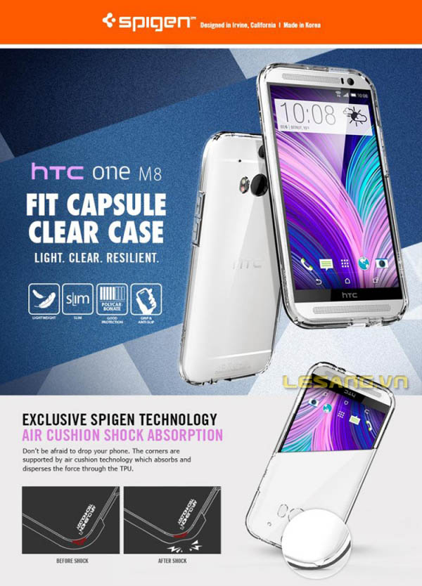 Ốp lưng HTC One M8 SGP Ultra Capsule 2