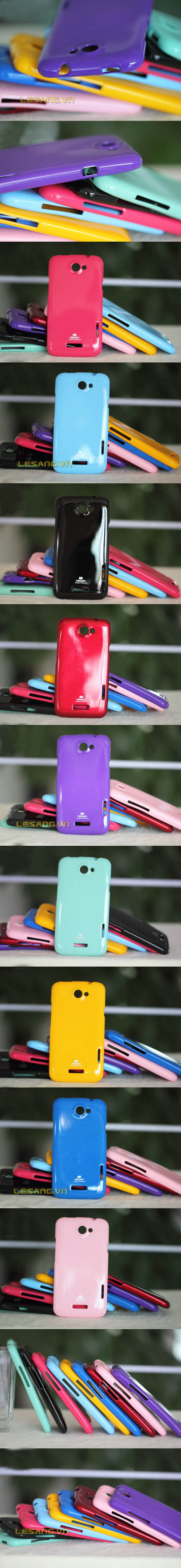 Ốp lưng HTC One X, One X+ Mercury nhựa dẻo Silicon thời trang - 3