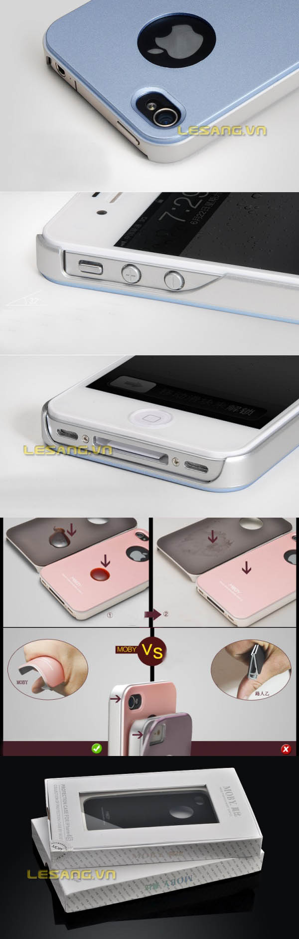 Ốp lưng Iphone 4S siêu bền