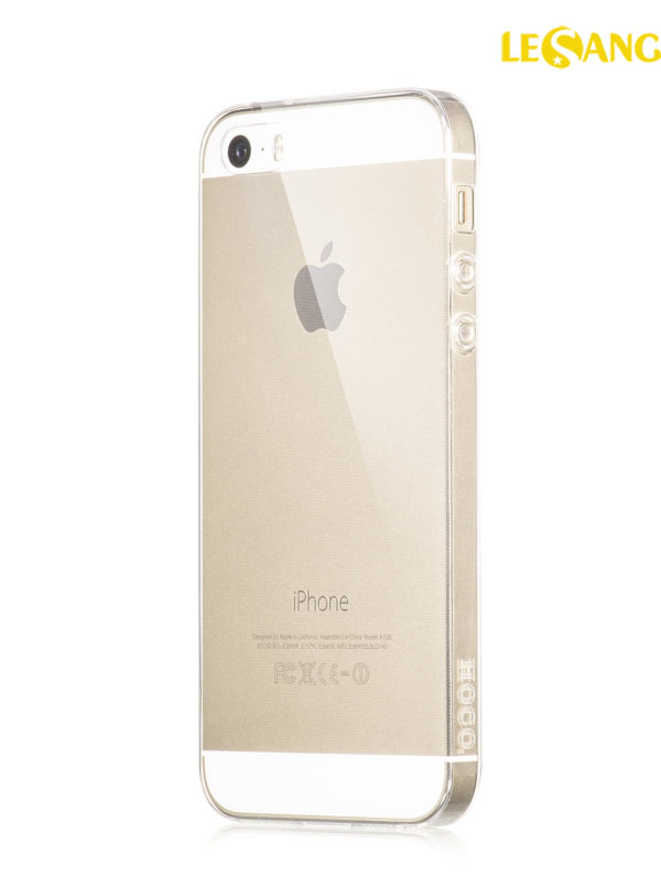 Ốp lưng iphone 5S/5 HOCO nhựa dẻo trong suốt 1