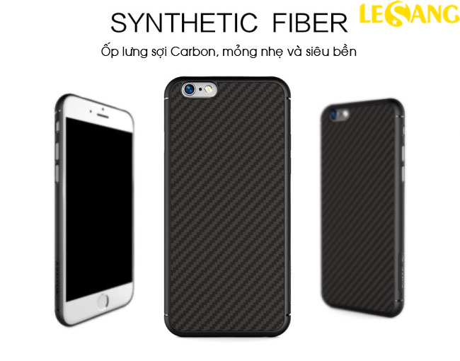 Ốp lưng iPhone 6S / 6 Synthetic Fiber Green Carbon 1