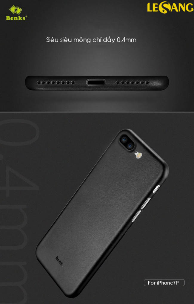 Ốp lưng iPhone 8 Plus Benks Magic Lollipop 0.4mm mỏng nhất 1
