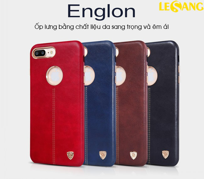 Ốp lưng iPhone 7 Plus Englon Leather Cover 1