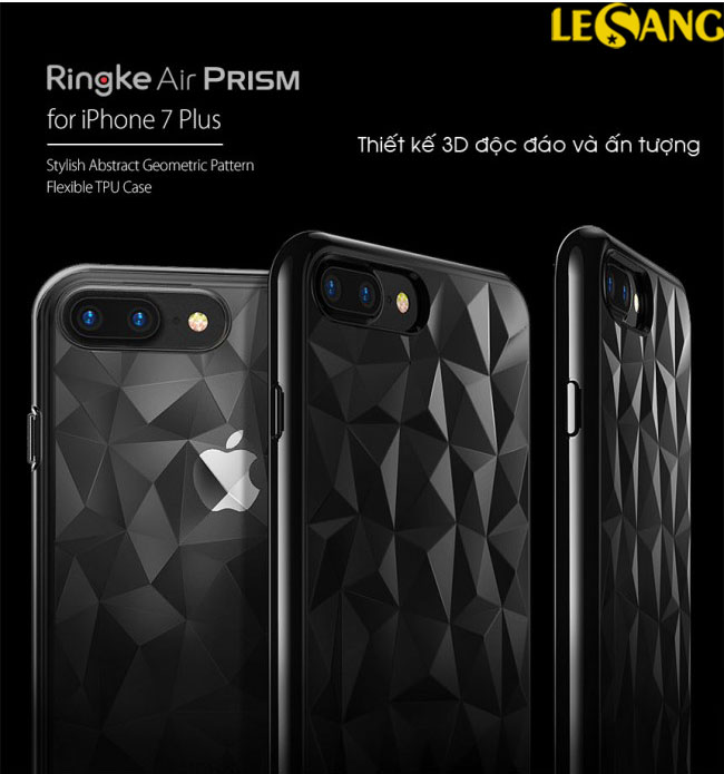 Ốp lưng iphone 7 Plus Ringke Air Prism 3D 12