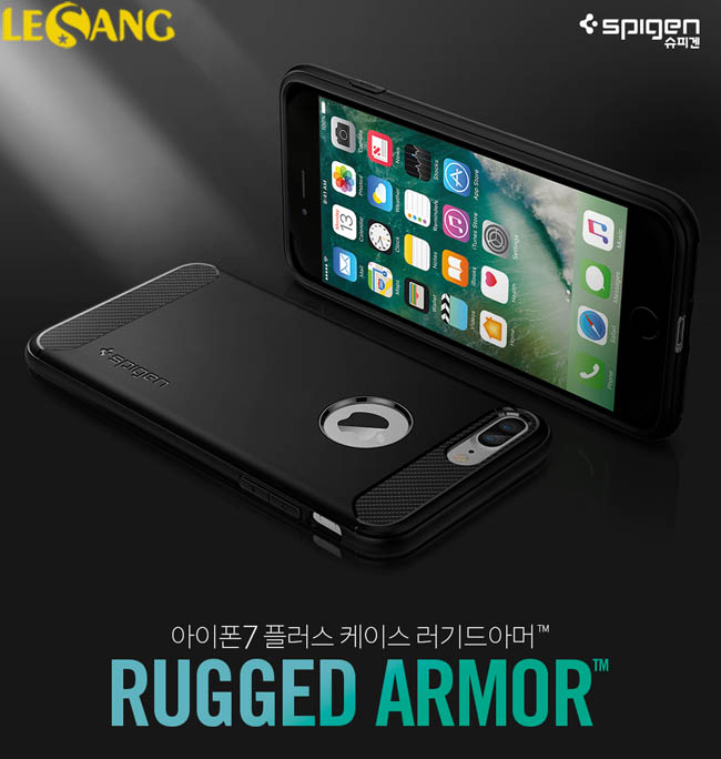 Ốp lưng iphone 7 Plus Spigen (SGP) Rugged Armor 1