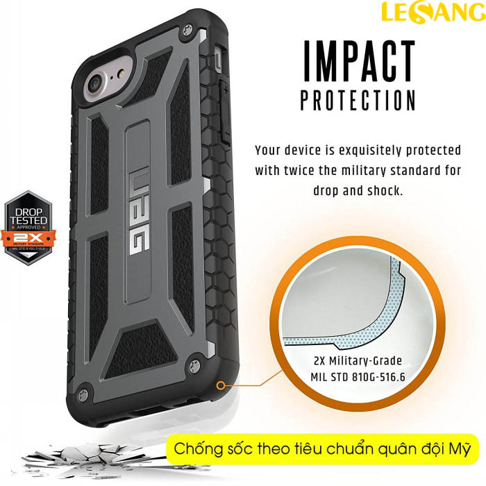 Ốp lưng iPhone 8 / iPhone 7 / iPhone 6 UAG Monarch Series 5 lớp 2