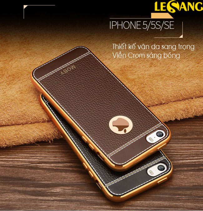 Ốp lưng iphone 5/5S/SE Moby Leather Case 1