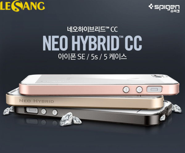 Ốp lưng iphone SE/5S/5 Spigen Neo Hybrid CC 1