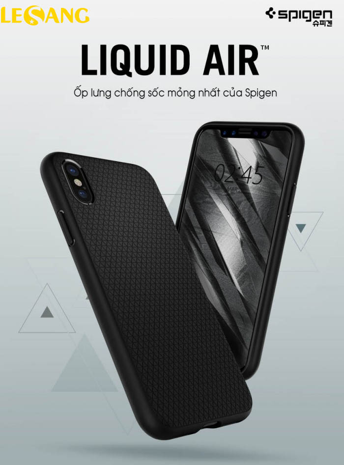 Ốp lưng iPhone X / iPhone 10 Spigen Liquid Air Armor 2