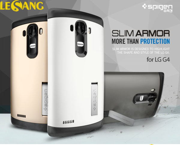 Ốp lưng LG G4 Spigen Slim Armor 1