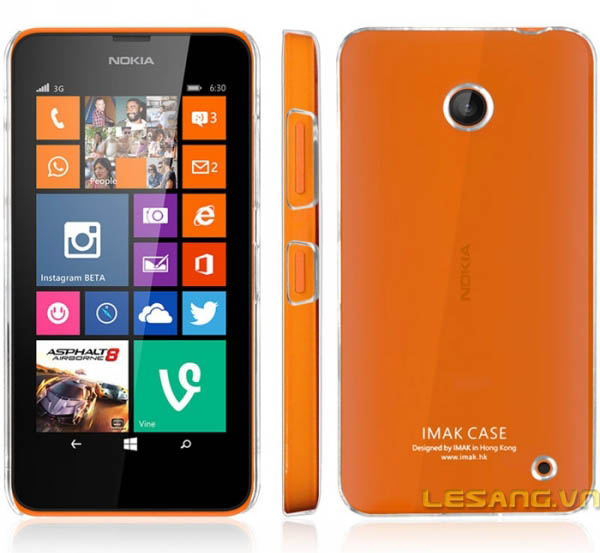 Ốp lưng Lumia 630 imak trong suốt 1