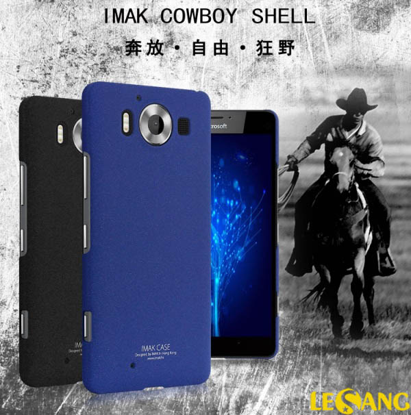 Ốp lưng Lumia 950 imak Cowboy vân cát 1