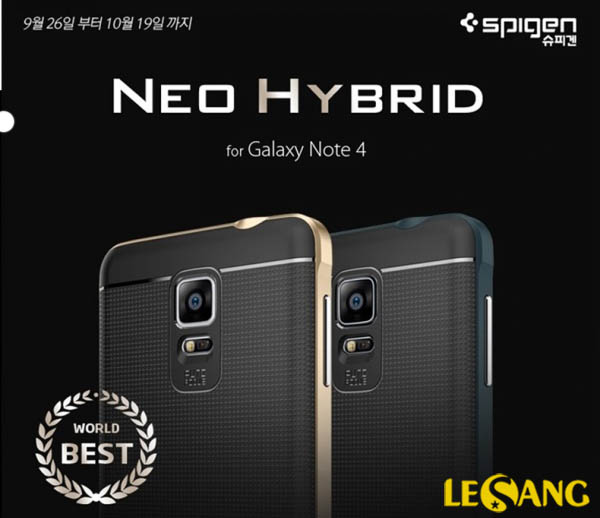 Ốp lưng Note 4 SGP Neo Hybrid (USA) 2