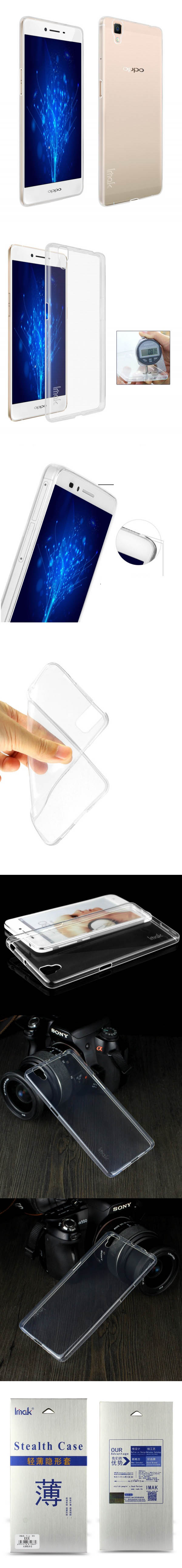 Ốp lưng Oppo R7S imak TPU nhựa dẻo trong suốt 3