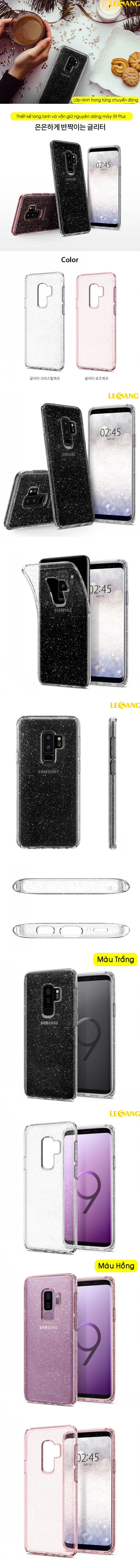 Ốp lưng Galaxy S9 Plus Spigen Liquid Crystal Glitter 2