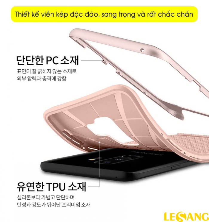 Ốp lưng Samsung Galaxy S9 Plus Spigen Neo Hybrid 33