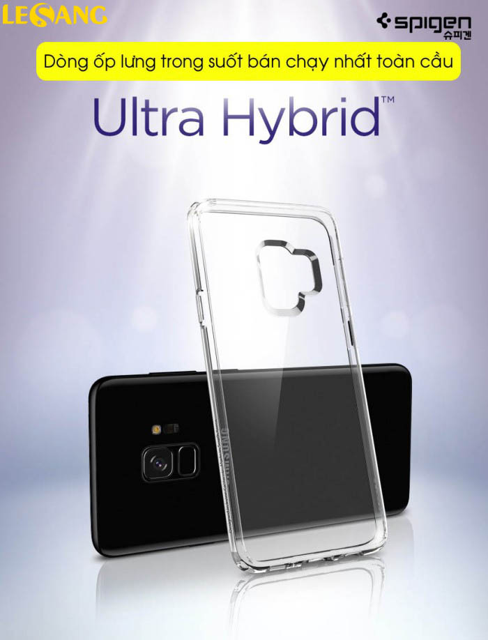 Ốp lưng Galaxy S9 Spigen Ultra Hybrid 1