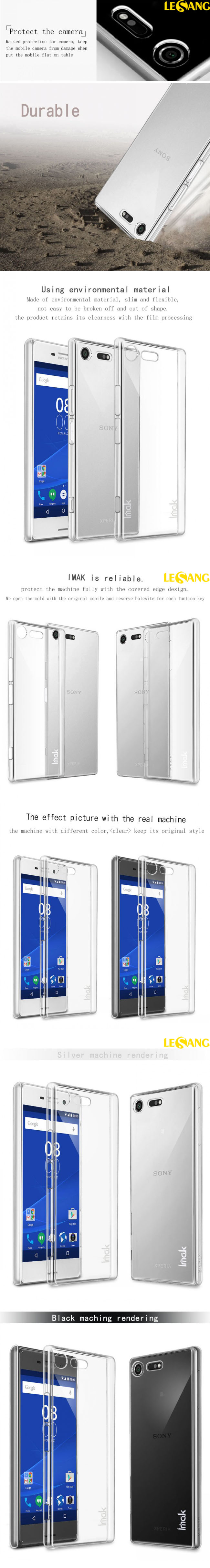Ốp lưng Sony XZ Premium imak Nano trong suốt - Không ố vàng 32