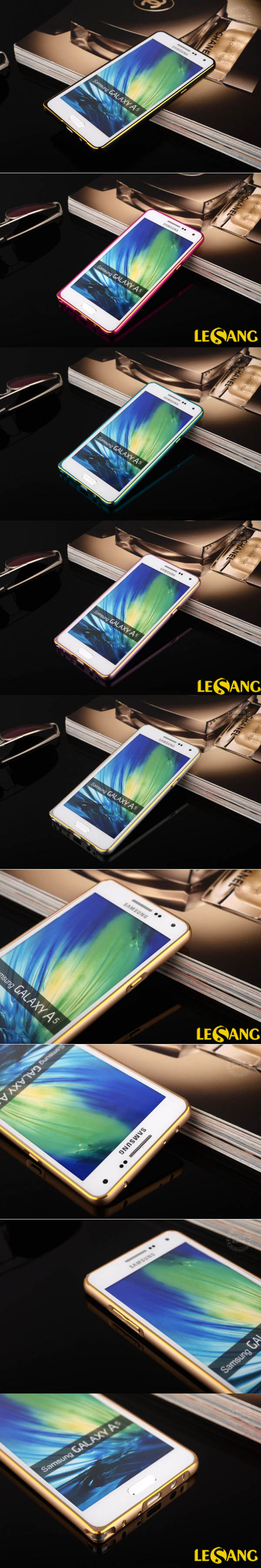 Ốp viền Galaxy A5 INPONI Metal siêu mỏng 33