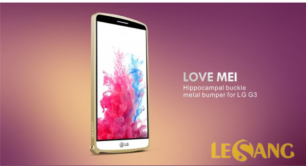 Ốp viền LG G3 Love Metal 2