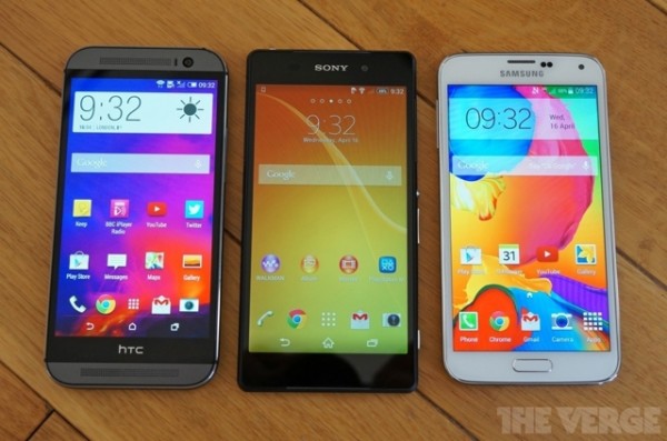 Sony Z2, Galaxy S5 và HTC One M8 đọ dáng - 5