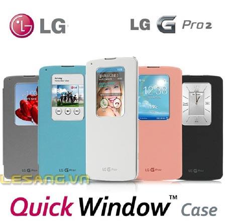 Bao da LG G Pro 2 Quick Window